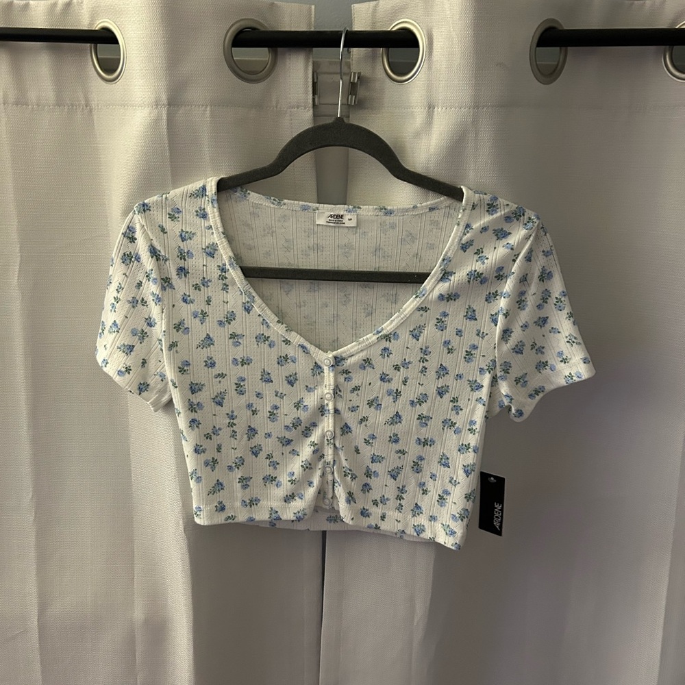 Ardene Floral Crop Top